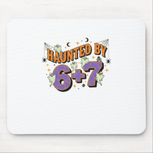 67 Meme Halloween Costume Haunted Mouse Pad