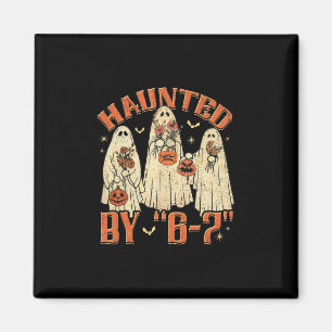 67 Meme Halloween Haunted Magnet