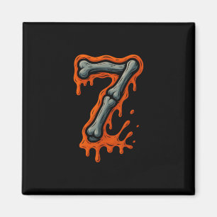 67 Meme Halloween Trendy Couple Matching Funny Six Magnet