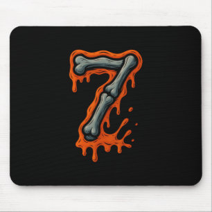 67 Meme Halloween Trendy Couple Matching Funny Six Mouse Pad