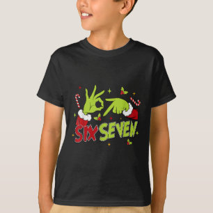 67 Meme Humor 6-7 Funny Six Seven Christmas  T-Shirt