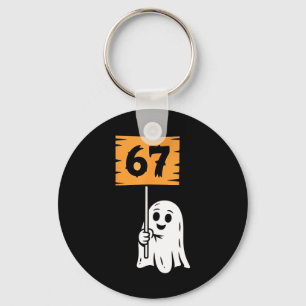 67 Meme Humor 6-7 Six Seven Halloween  Key Ring