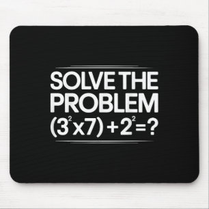 67 Meme Math Funny Six Seven Teacher Brainrot Joke Mouse Pad