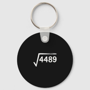67 Meme Math Teacher Square Root 4489  Key Ring