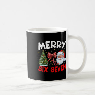 67 Meme Merry Six Seven Santa Coquette Funny Chris Coffee Mug