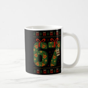 67 Meme Reindeer Christmas Ugly Sweater Xmas Celeb Coffee Mug