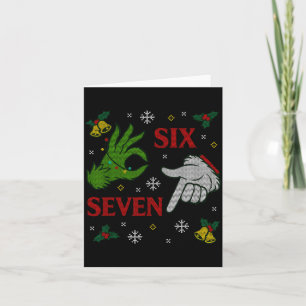 67 Meme Santa Hands Christmas Ugly Sweater Xmas Ce Card