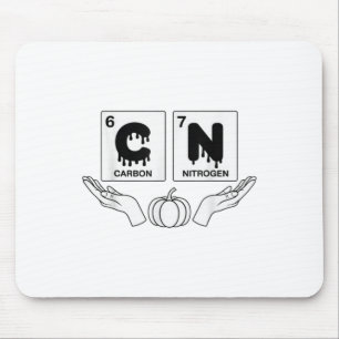 67 Meme Science Chemistry Funny Pumpkin Art Nerd J Mouse Pad