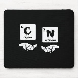67 Meme Science Chemistry Nerd Periodic Table Humo Mouse Pad