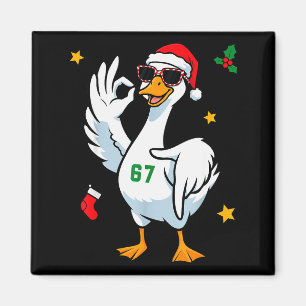 67 Meme Silly Goose 6 7 Funny Six Seven Christmas Magnet