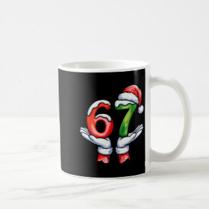 67 Meme Six Seven 67 Christmas Coffee Mug