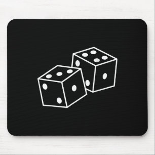 67 Meme Six Seven 6–7 Funny Dice Mouse Pad
