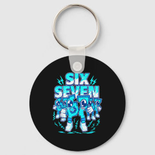67 Meme Six Seven 6 7 Italian Brainrot Birthday Ki Key Ring