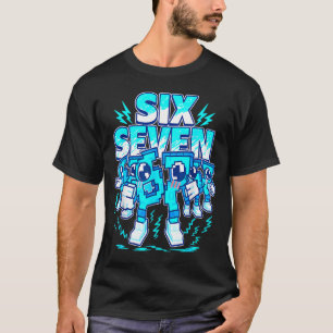 67 Meme Six Seven 6 7 Italian Brainrot Birthday Ki T-Shirt