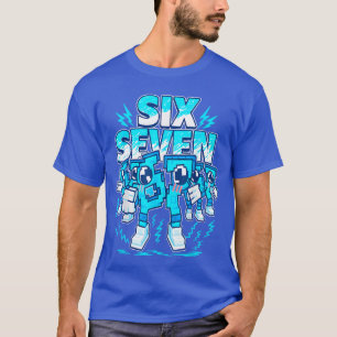 67 Meme Six Seven 6 7 Italian Brainrot Birthday Ki T-Shirt