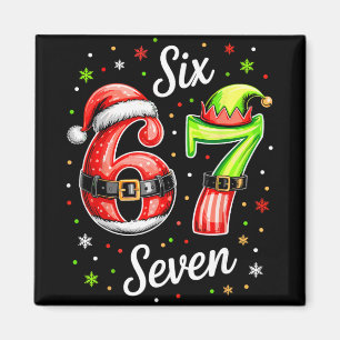 67 Meme Six Seven 6 7 Kids Women Men Boys Girls Ch Magnet