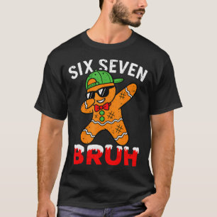 67 Meme Six Seven Bruh Dabbing Ginger Funny Christ T-Shirt