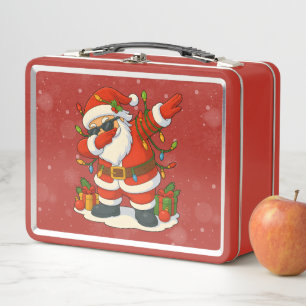 67 Meme Six Seven Bruh Funny Christmas 6 7 Metal Lunch Box