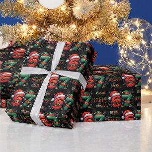 67 Meme Six Seven Bruh Funny Christmas 6 7 Wrapping Paper