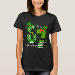 67 Meme Six Seven For Kids Boys Girls St Patricks T-Shirt