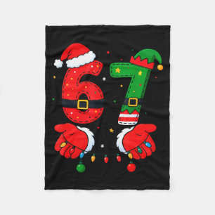 67 Meme Six Seven For Kids Women Men Boys Girls Ch Fleece Blanket