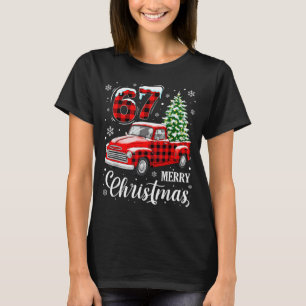 67 Meme Six Seven Funny Christmas Meme Slang Women T-Shirt