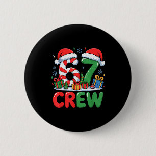 67 Meme Six Seven Funny Christmas Women Men Boys G 6 Cm Round Badge