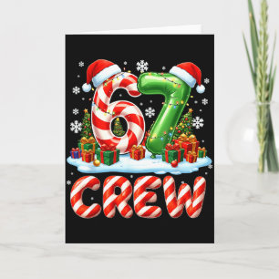 67 Meme Six Seven Funny Christmas Women Men Boys G Card