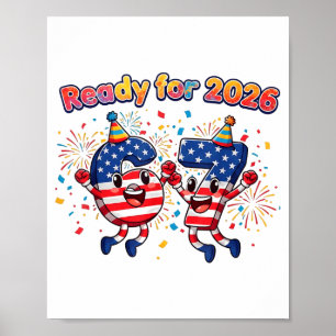 67 Meme Six Seven Funny New Year 2026 Party Men Wo Poster