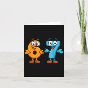 67 Meme Six Seven Kids Number Blocks Math Teacher Card
