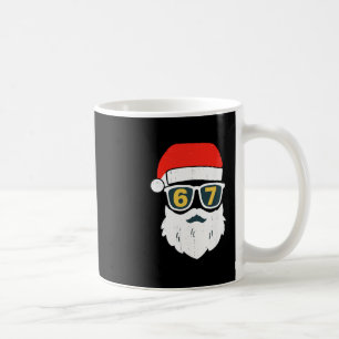 67 Meme Six Seven Santa Face Kids Men Boys Girls C Coffee Mug