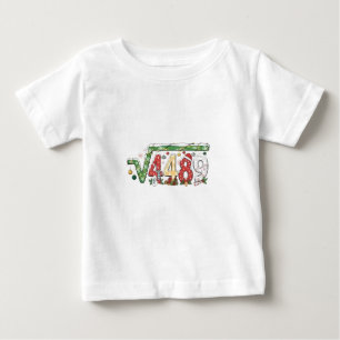 67 Meme Square Root 4489 Six Seven Math Christmas Baby T-Shirt