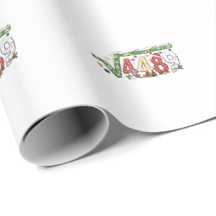67 Meme Square Root 4489 Six Seven Math Christmas Wrapping Paper