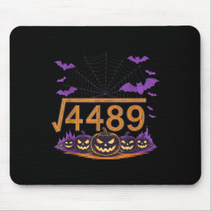 67 Meme Square Root 4489 Slang Math Halloween Cost Mouse Pad