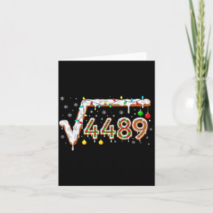 67 Meme Square Root 4489 Slang Math Teacher Funny Card
