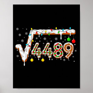 67 Meme Square Root 4489 Slang Math Teacher Funny  Poster