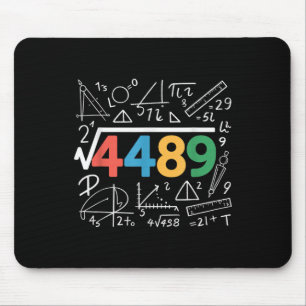 67 Meme Square Root 4489 Slang Six Seven Math Teac Mouse Pad