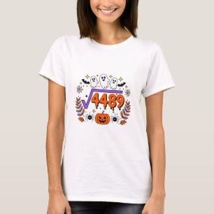 67 Meme Square Root 4489 Teen Six Seven Slang Math T-Shirt