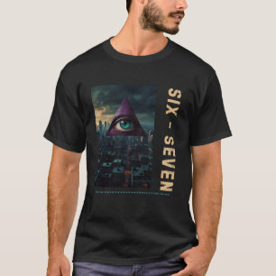 67 Meme Tee Dystopian Urban Six Seven Slang