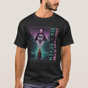 67 Meme Tee Six Seven Dystopian Urban Slang