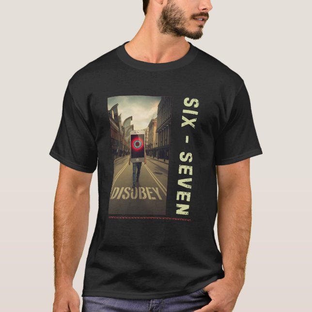 67 Meme Tee Six Seven Dystopian Urban Slang (Front)