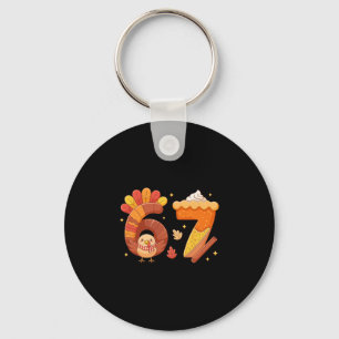 67 Meme Thanksgiving Turkey Day Funny Holiday Six Key Ring