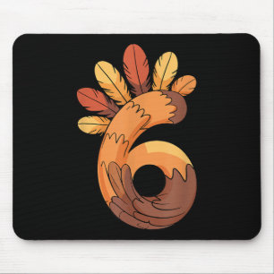 67 Meme Thanksgiving Turkey Day Funny Matching Duo Mouse Pad