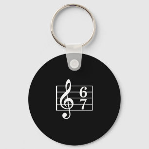 67 Music Meme Slang Musician Kids Funny Music Teac Key Ring