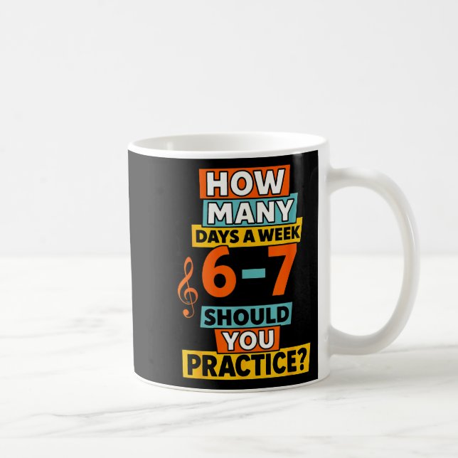 67 Music Teacher Meme Funny Musician Slang For Tea Coffee Mug (Right)
