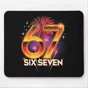 67 New Years Eve Party Pajama Shirt 6 7 Meme 67 20 Mouse Pad