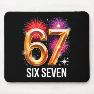 67 New Years Eve Party Pajama Shirt 6 7 Meme 67 20 Mouse Pad