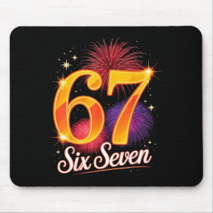 67 New Years Eve Party Pajama Shirt 6 7 Meme 67 20 Mouse Pad