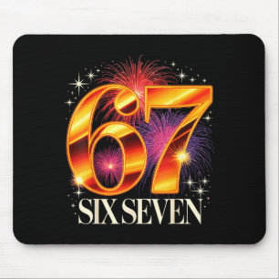 67 New Years Eve Party Pajama Shirt 6 7 Meme 67 20 Mouse Pad