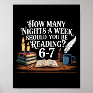 67 Nights Reading Meme For Bibliophiles Englieache Poster
